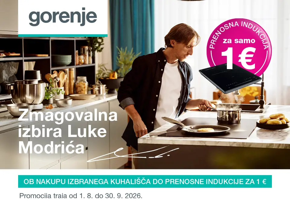 Ob nakupu izbranega kuhališča do prenosne indukcije za 1 €