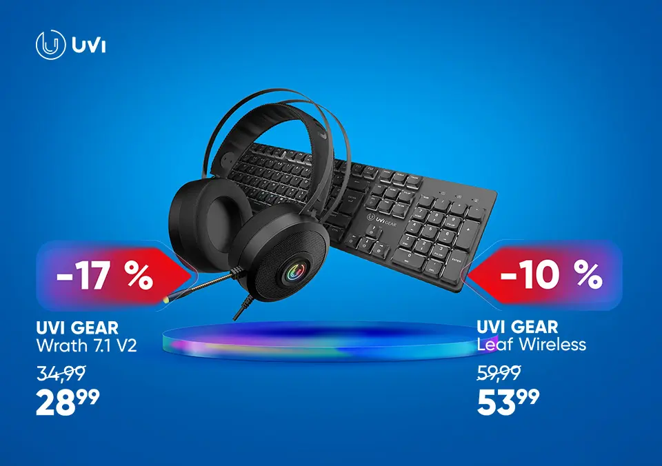 UVI dodatki v akciji!