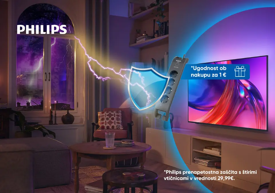 Ugodnost ob nakupu Philips Ambilight TV!