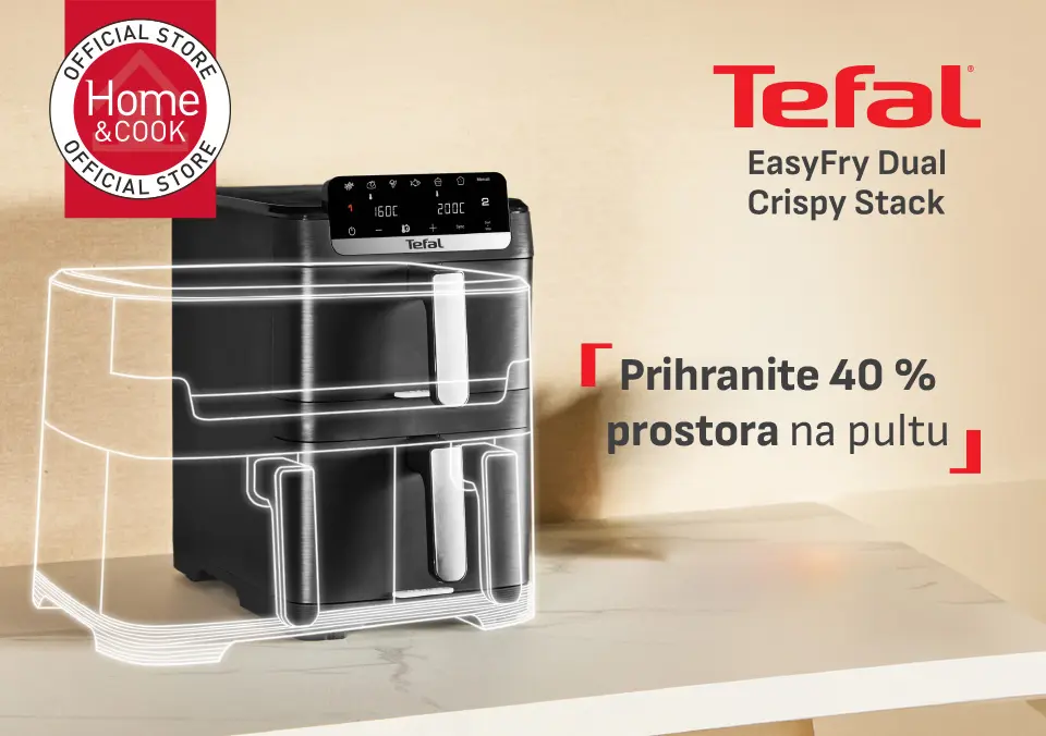 Tefal EasyFry Dual Crispy Stack