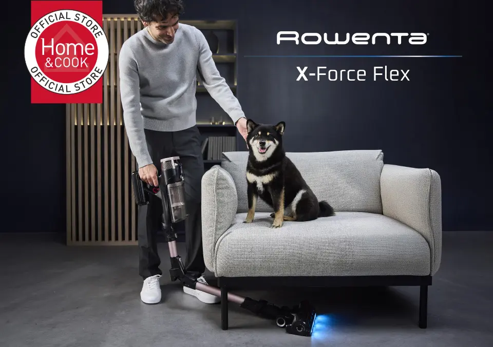 Spoznaj pokončni sesalnik Rowenta X-Force Flex!