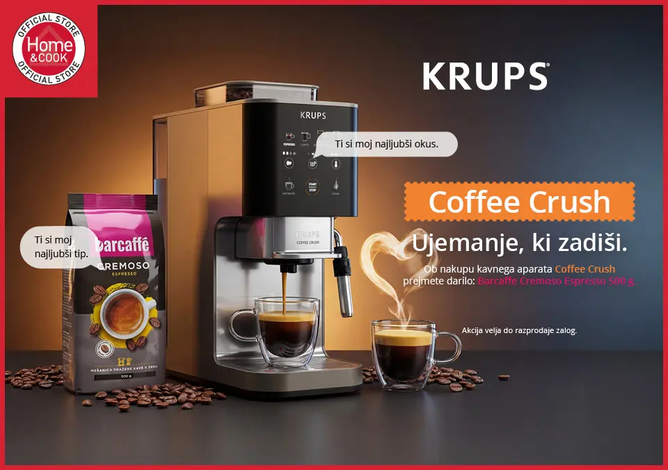 Krups Coffee Crush – ujemanje, ki zadiši!