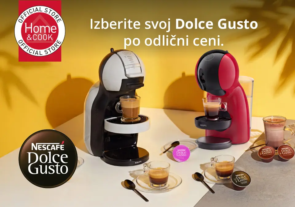 Izberi svoj kavni aparat NESCAFÉ Dolce Gusto po odlični ceni!