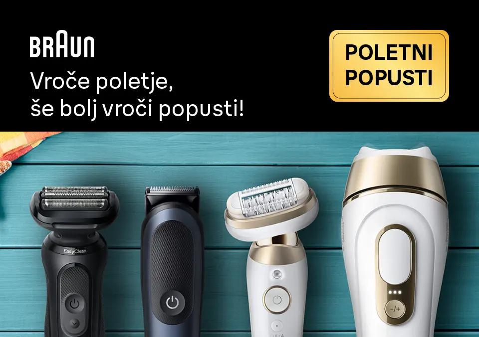 Vroče poletje, še bolj vroči popusti!