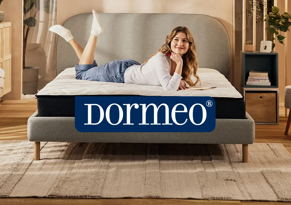 Široka ponudba Dormeo izdelkov – vse za kvaliteten spanec na enem mestu.