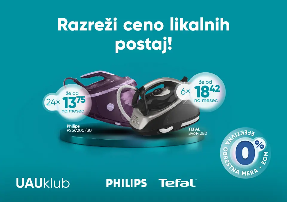 Razreži ceno likalnih postaj!