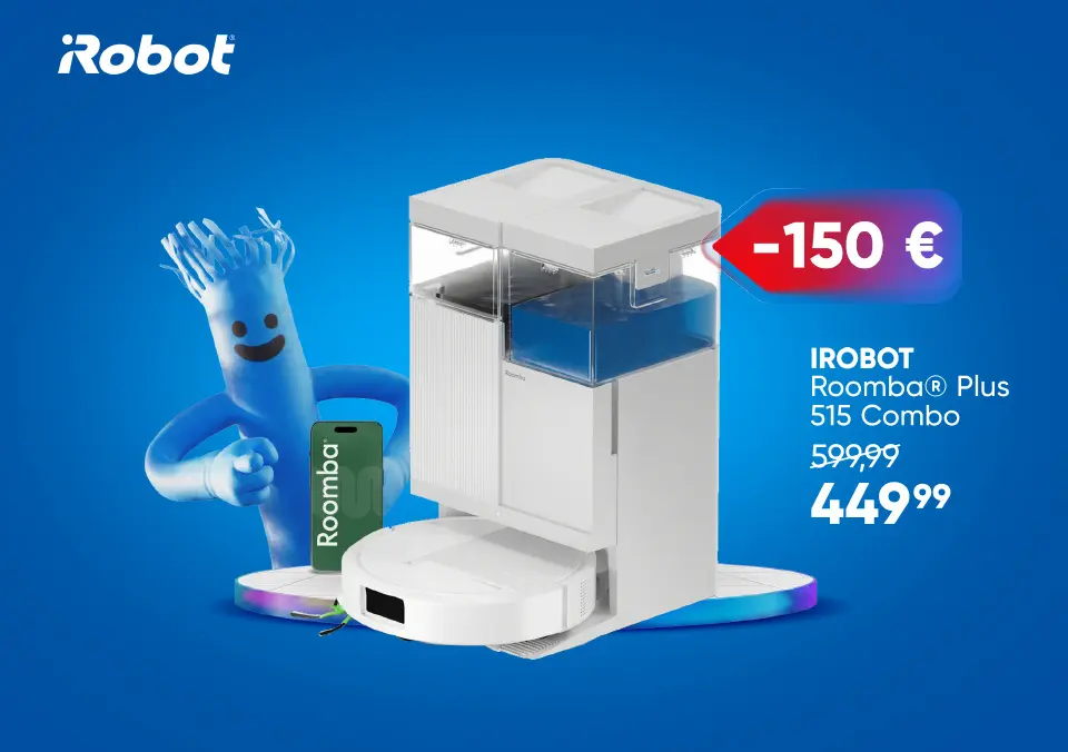 iRobot Roomba Plus 515 Combo zdaj po izjemni ceni.
