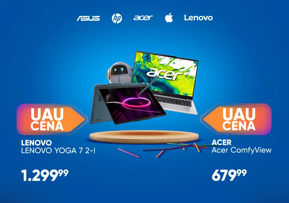 V novo šolsko leto s prenosnikom po UAU ceni!