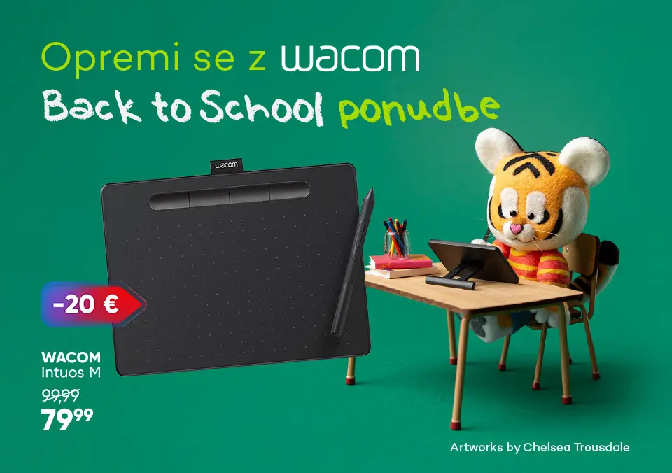 Opremi se z Wacom
