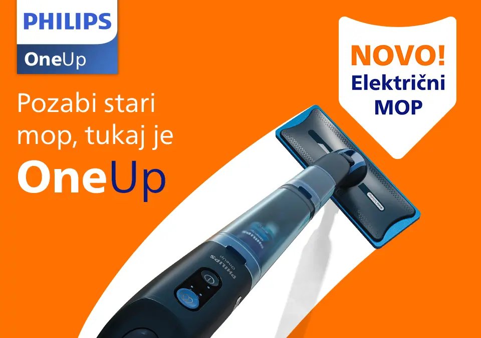 Philips OneUp električni mop