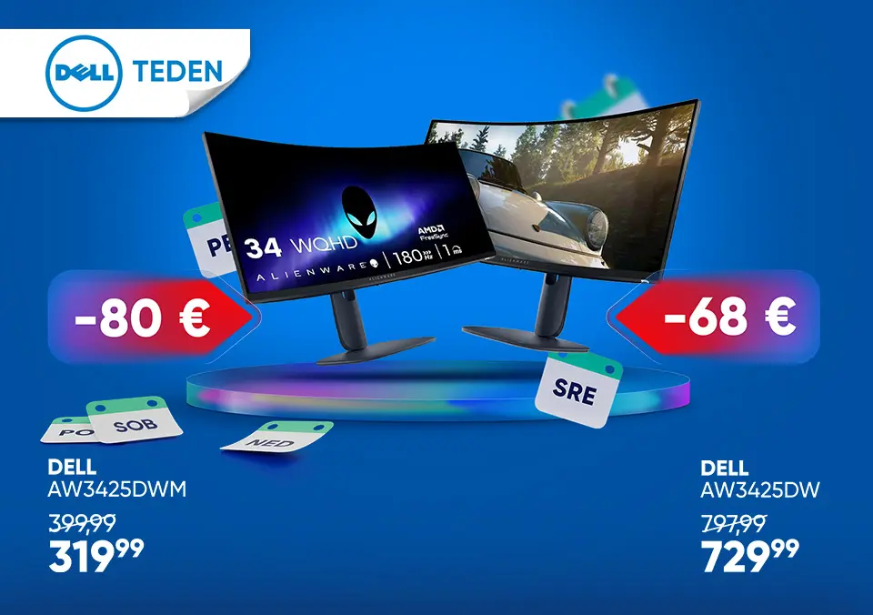Teden vrhunskih DELL monitorjev!