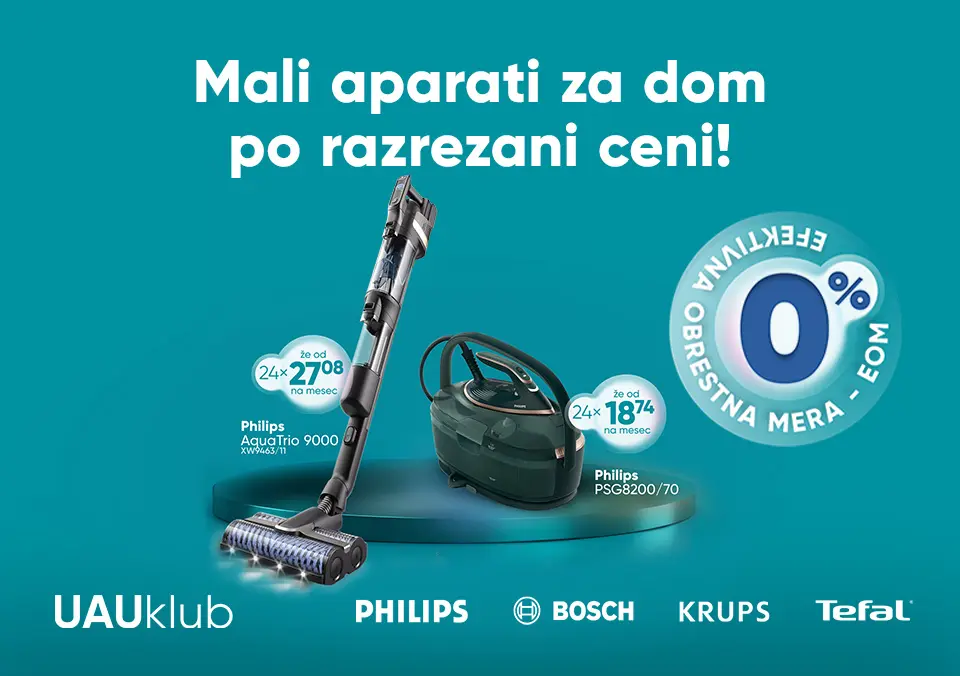 Mali aparati za dom po razrezani ceni!