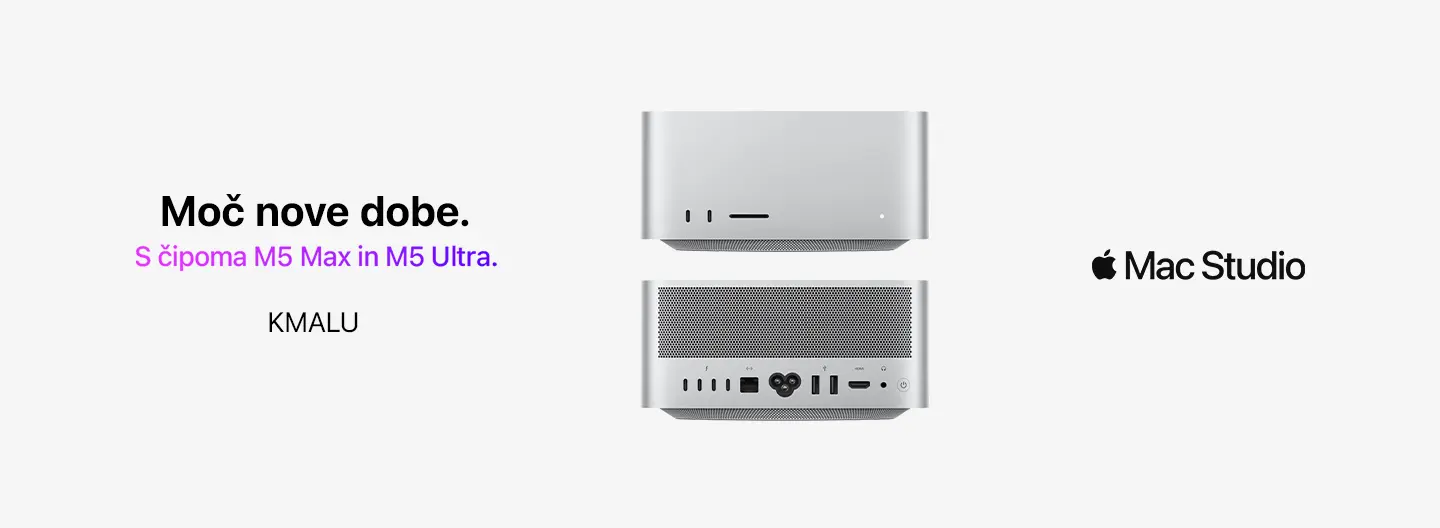 Mac Studio z M5 Max in M5 Ultra prihaja kmalu.