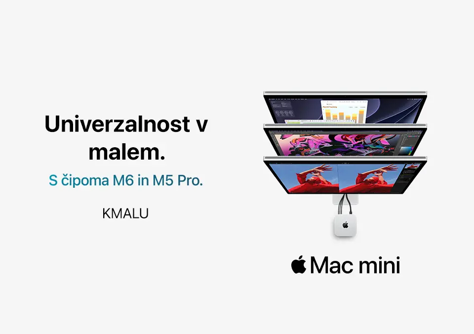 Mac mini z M6 in M5 Pro prihaja kmalu.