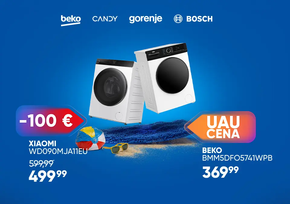 Operi in posuši z eno napravo!