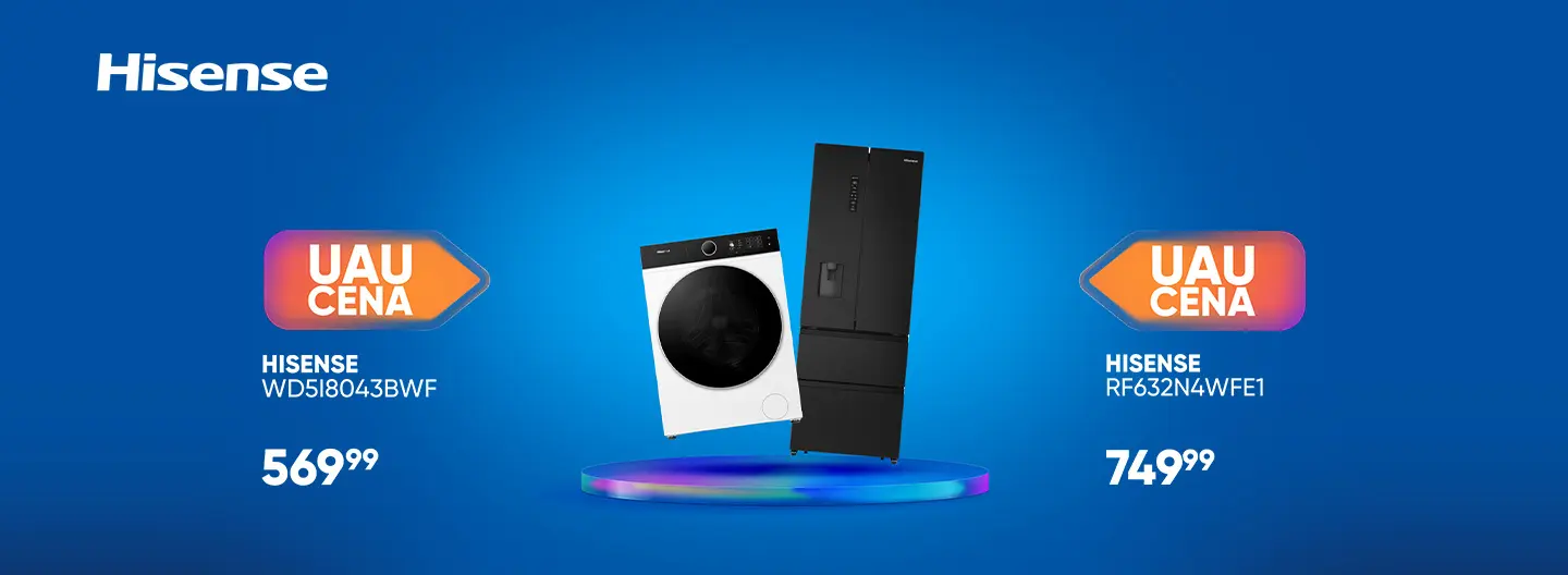 Bela tehnika Hisense po super cenah