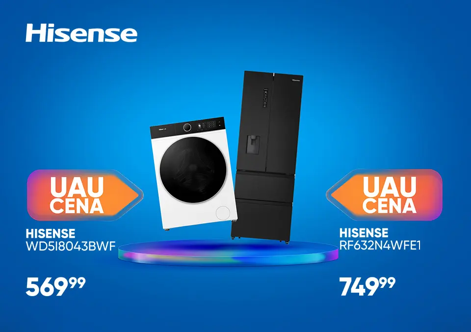 Bela tehnika Hisense po super cenah
