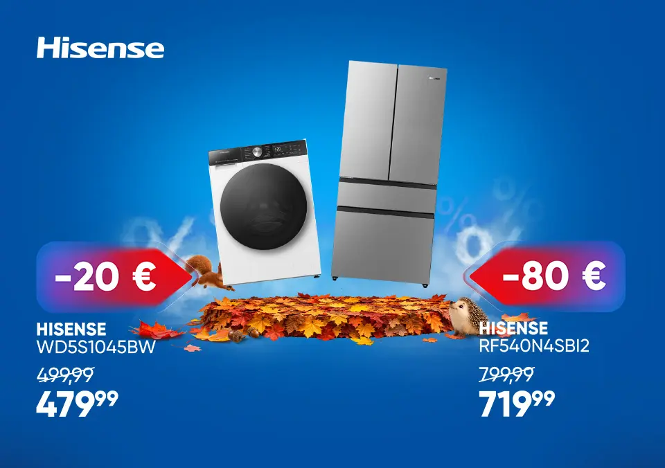 Hisense bela tehnika za sodoben dom!