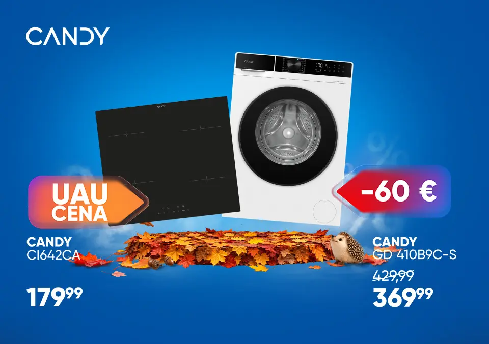 Candy bela tehnika za lažji vsakdan!