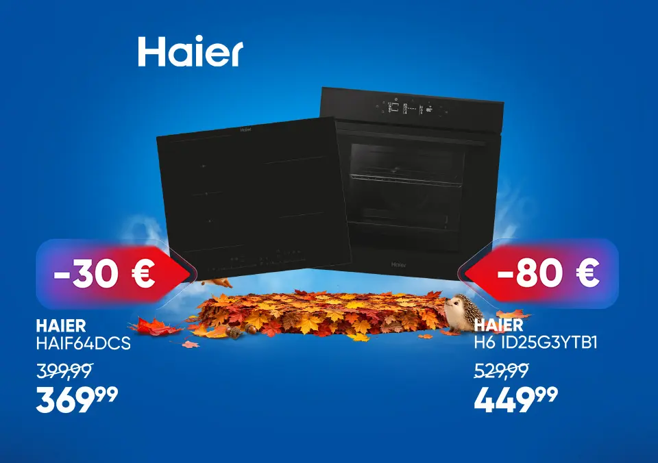 Vrhunska Haier bela tehnika za vaš dom!
