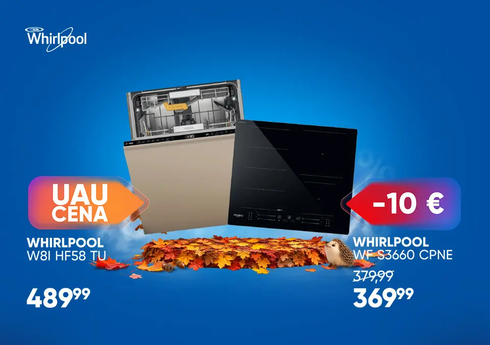 Zanesljiva Whirlpool bela tehnika za vaš dom!