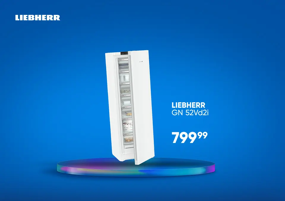 Izberi izdelke vrhunske bele tehnike Liebherr