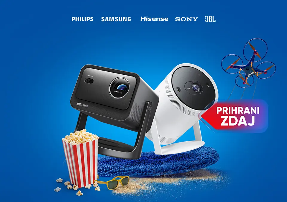 Projektorji za večere po tvojem ritmu!