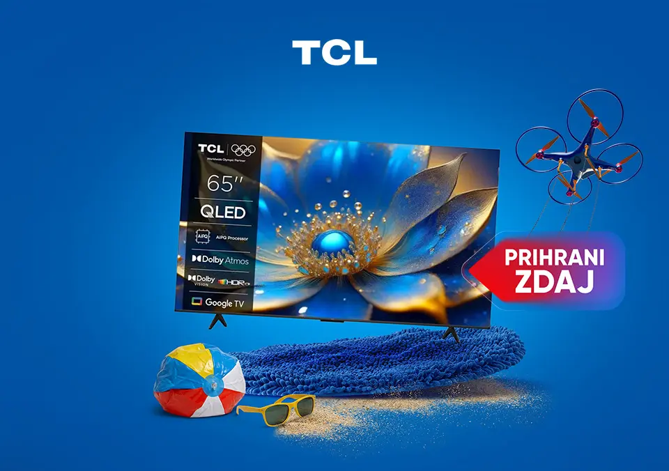 TCL TV za več zabave v vsakdanji rutini.