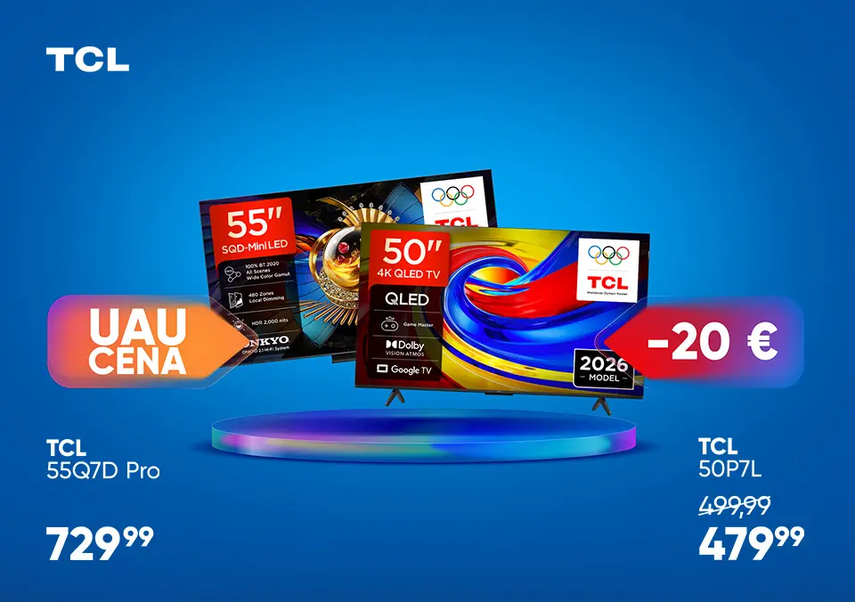 TCL TV za več zabave v vsakdanji rutini.