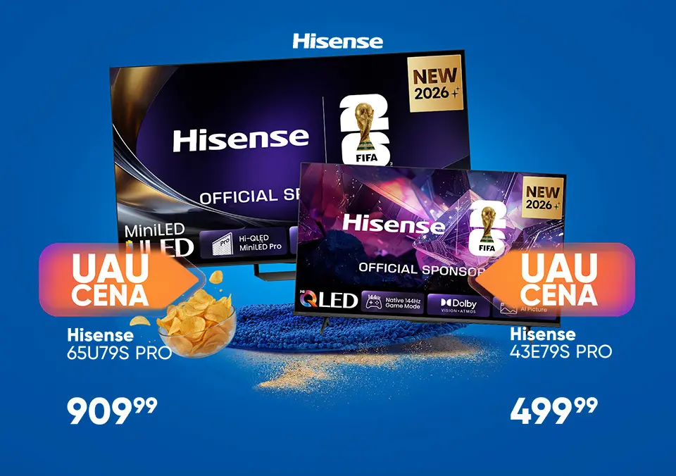 Hisense TV za popoln zaključek dneva.