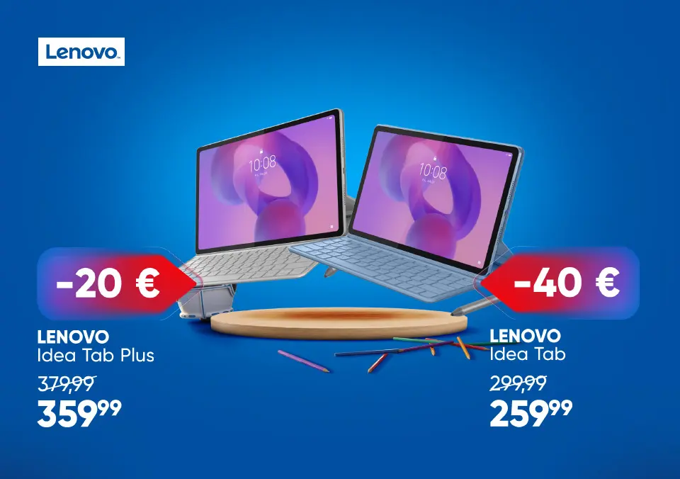 Lenovo tablice v akciji