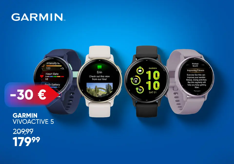 Vivoactive 5 – zdaj 30 € ceneje!