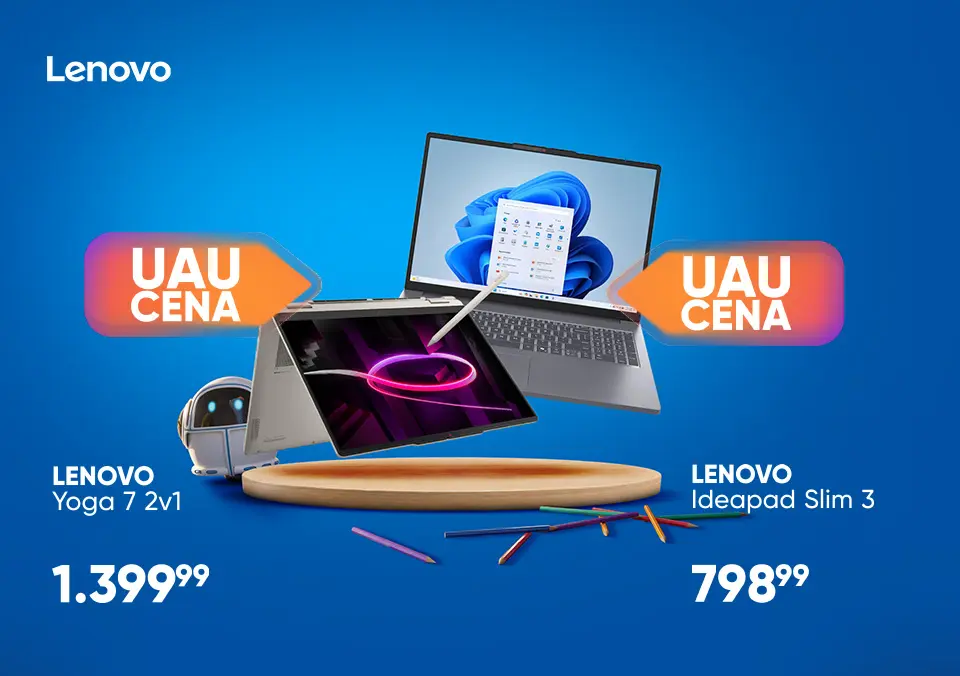 UAU ponudba Lenovo prenosnikov!