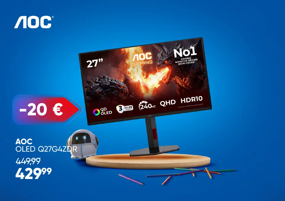 AOC monitorji v akciji!