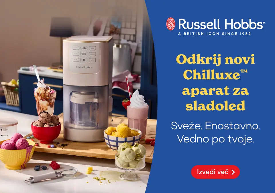 Odkrij novi Chillluxe aparat za sladoled