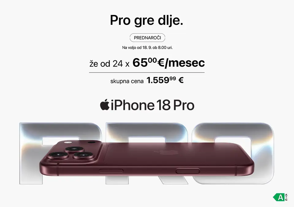 Prednaroči iPhone 18 Pro