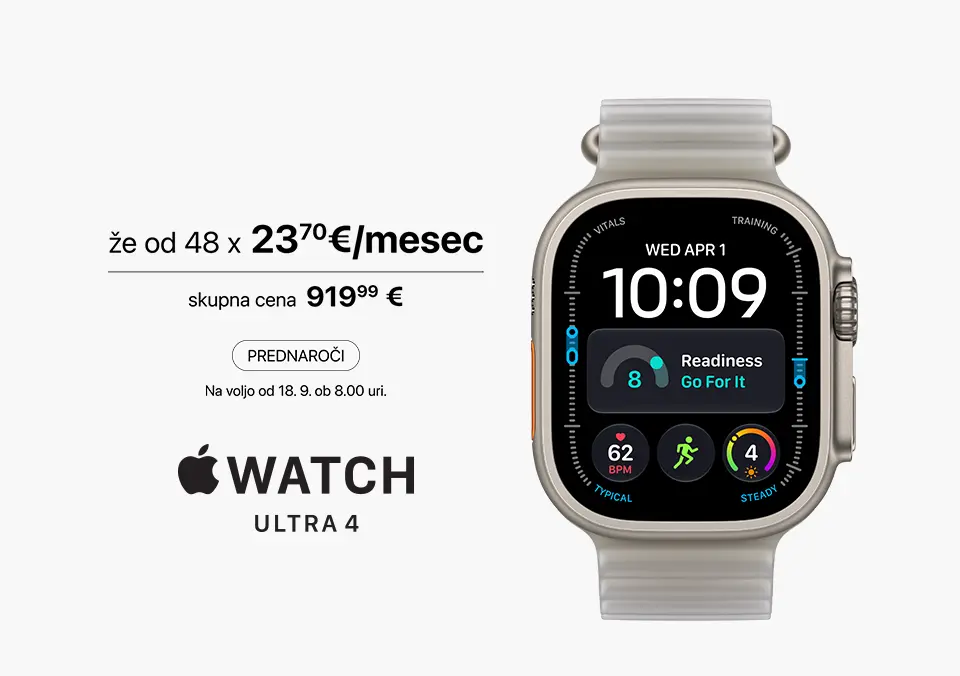 Prednaroči Apple Watch Ultra 4