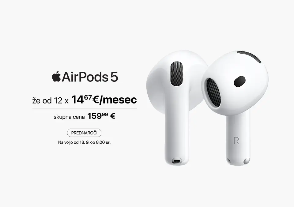Prednaroči Apple AirPods 5