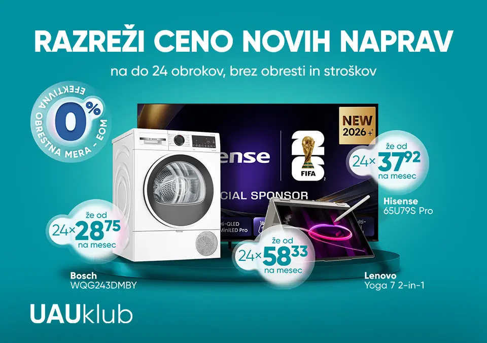 Razreži ceno novih naprav