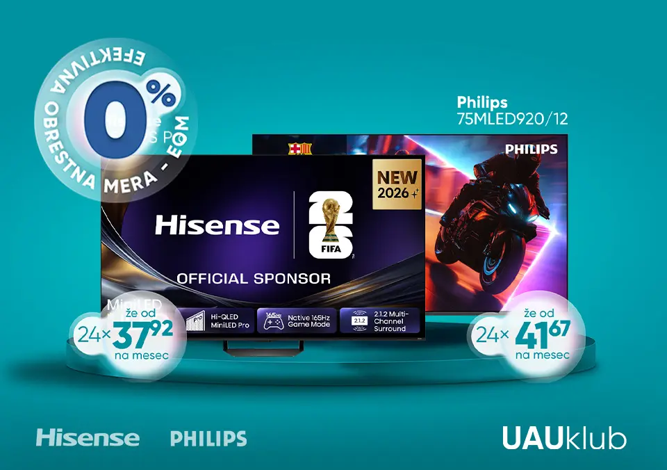 Hisense in Philips nad 599,99 €