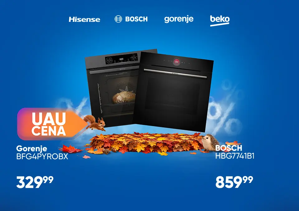 Izjemna ponudba pečic!