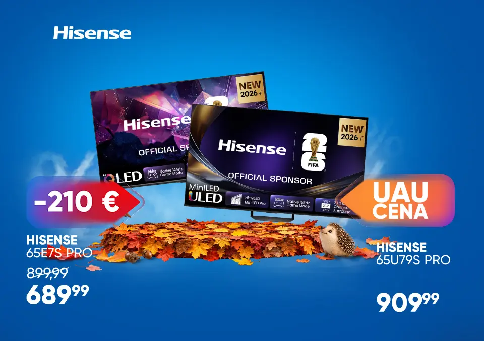 Hisense za sliko, ki navduši.