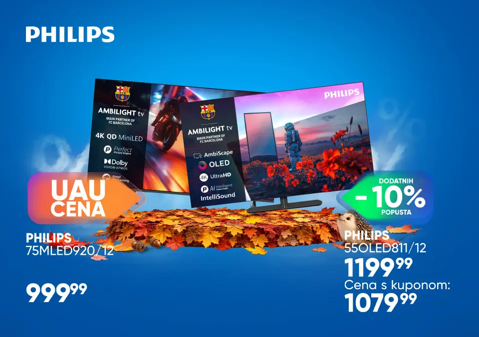 Philips TV za več barv in doživetij.