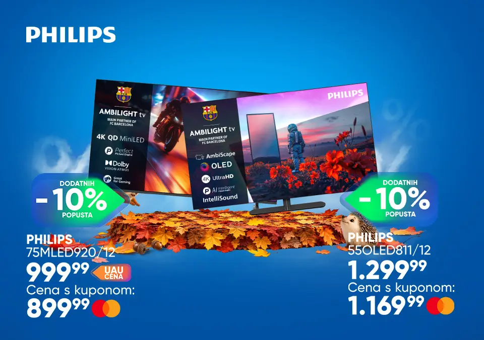 Philips TV za več barv in doživetij.