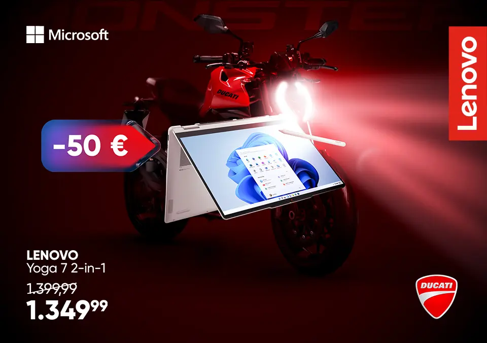 Tvoj lenovo. Tvoj Ducati