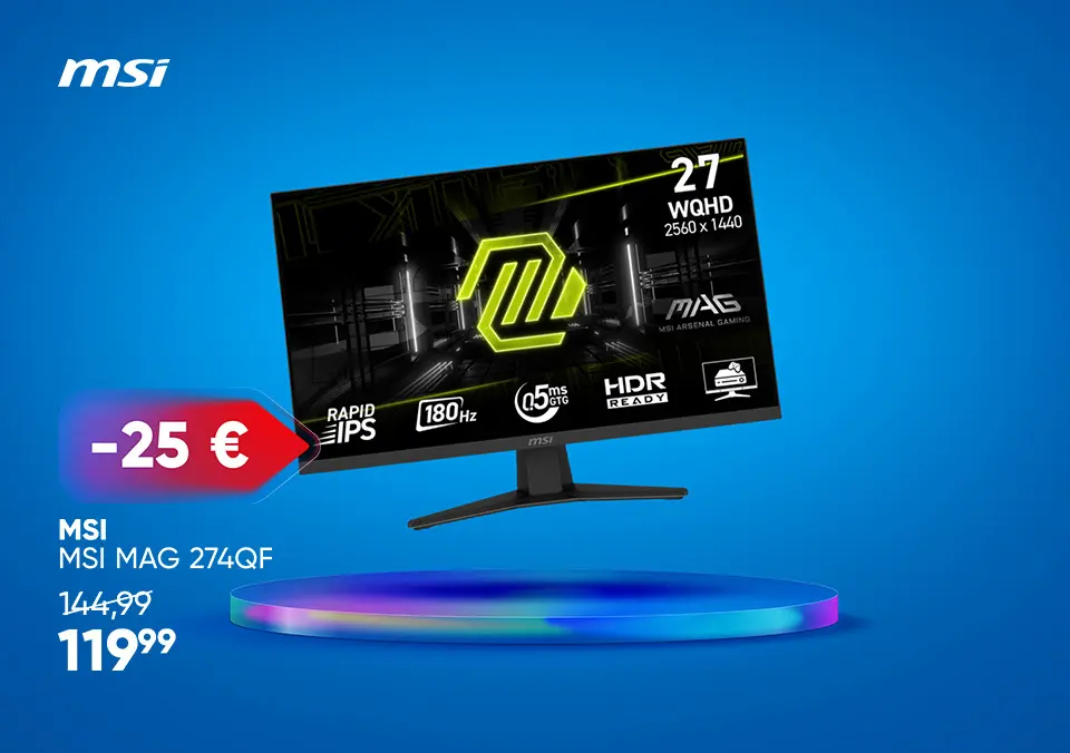 MSI monitorji zdaj v akciji!