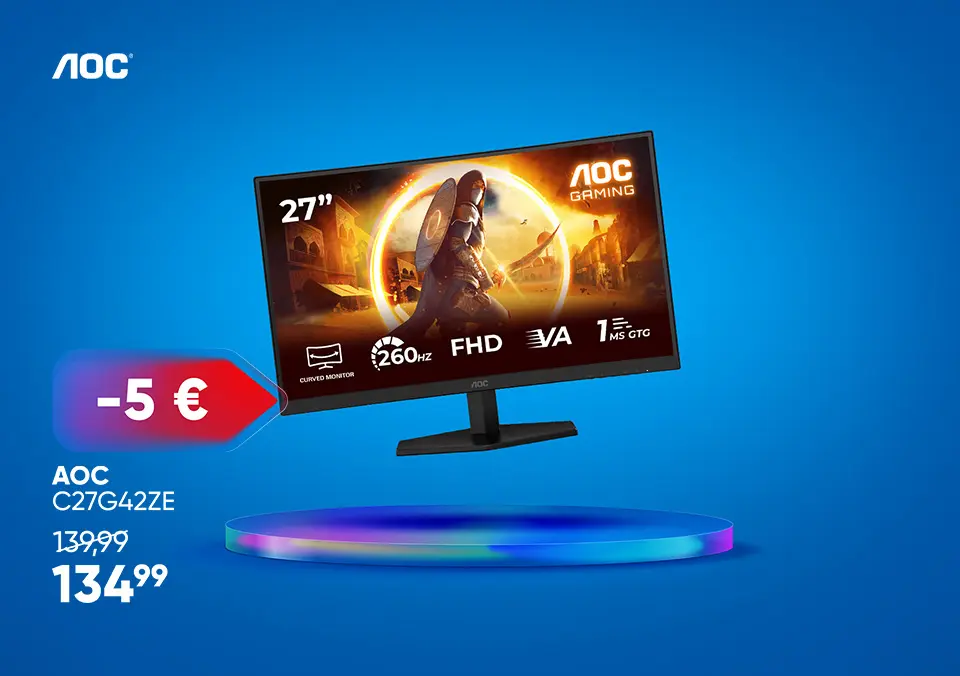 Prihrani ob nakupu AOC monitorja!