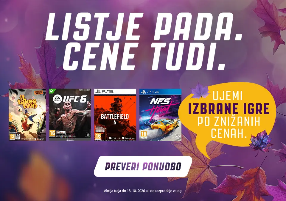 Ujemi izbrane igre po znižanih cenah!