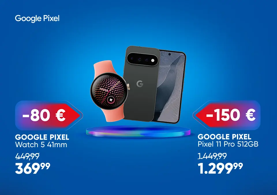 Odkrij Google Pixel telefone in pametne ure po akcijskih cenah!