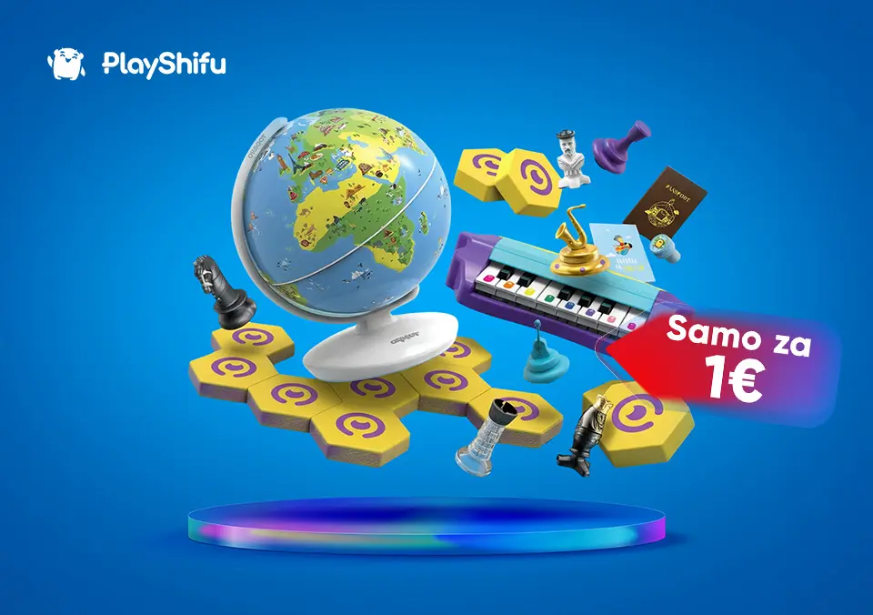 Ob nakupu nad 120 €, PlayShifu igrača le 1 €!